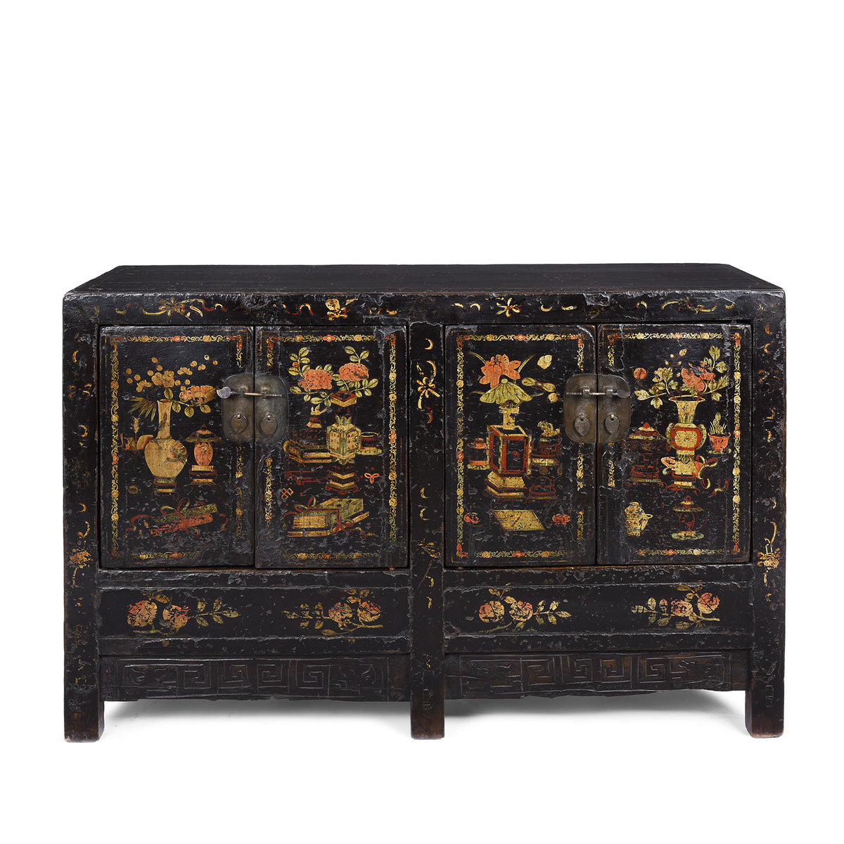 Antique Chinese Black Lacquer Sideboard From Shanxi | Indigo Antiques