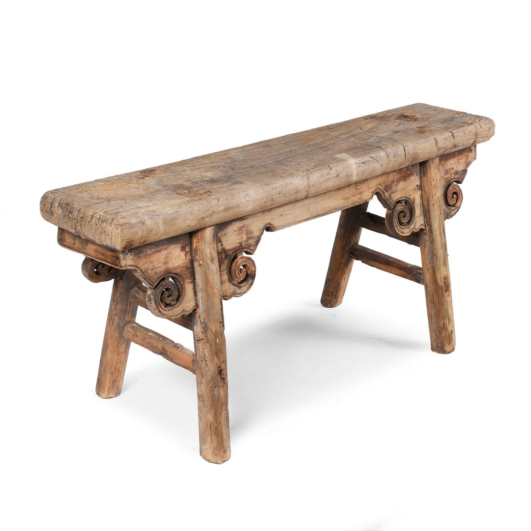 Antique Spring Bench From Shanxi | Indigo Antiques