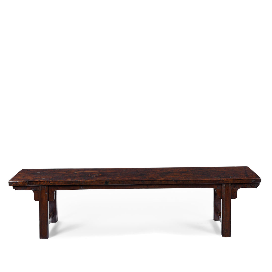 Antique Chinese Walnut Bench | Indigo Antiques