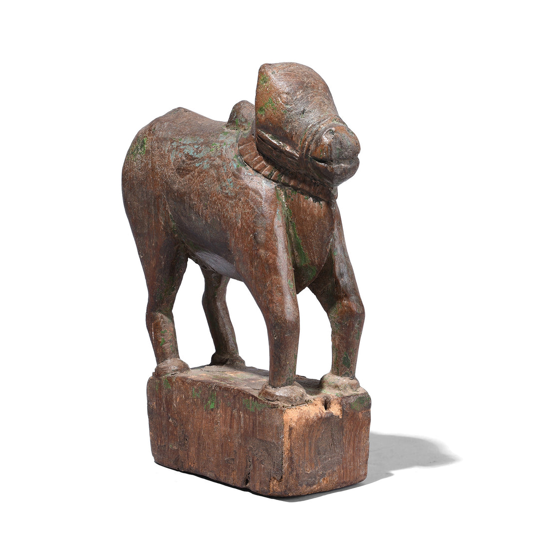 Antique Indian Carved Nandi Bull | Indigo Antiques