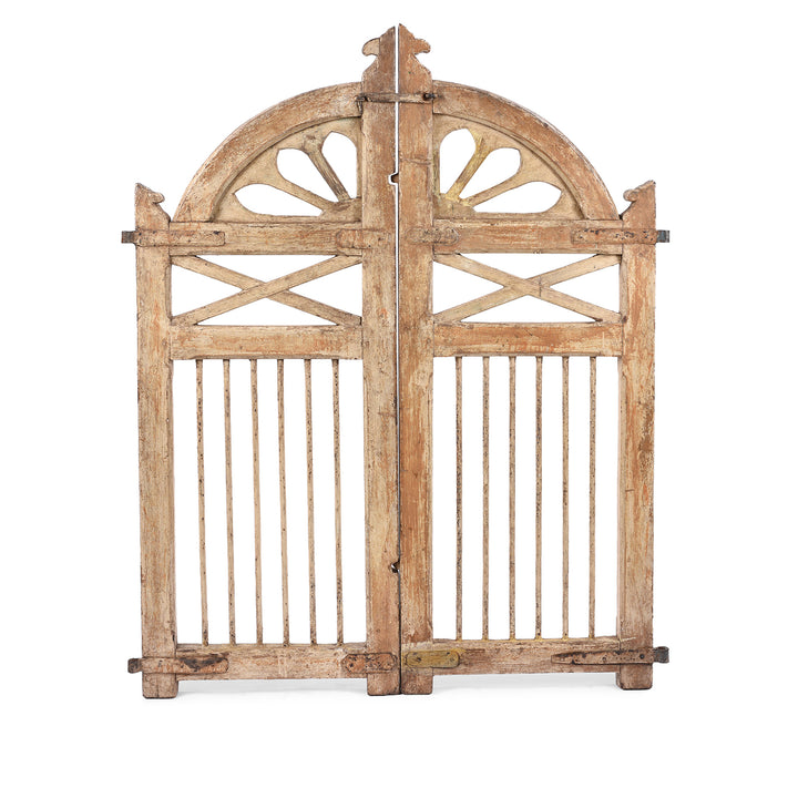 Antique Indian Painted Dog Gate | Indigo Antiques