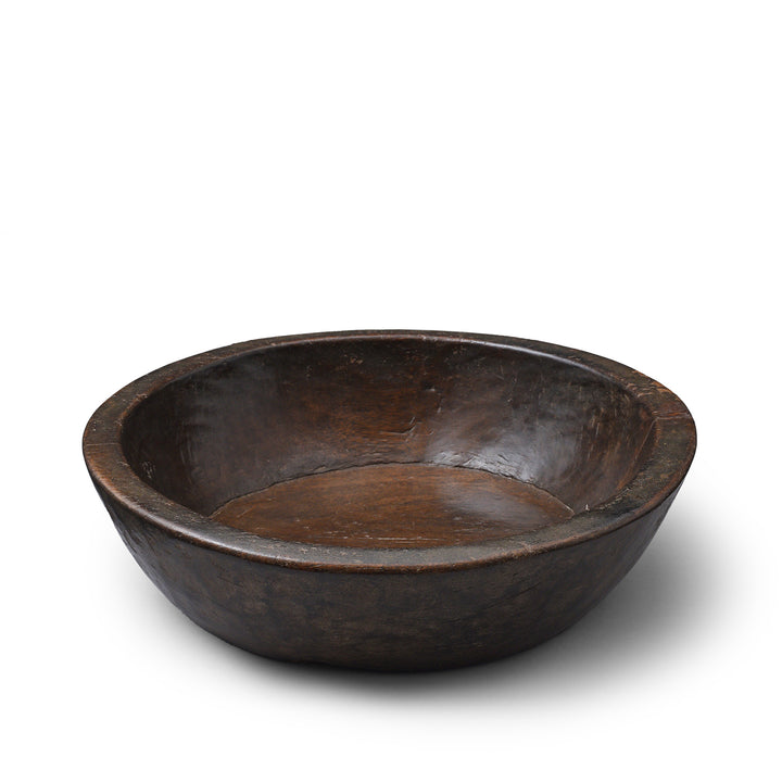 Antique Indian Carved Parath Bowl  | Indigo Antiques
