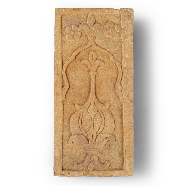 Antique Indian Carved Mughal Stone Panel From Rajasthan | Indigo Antiques