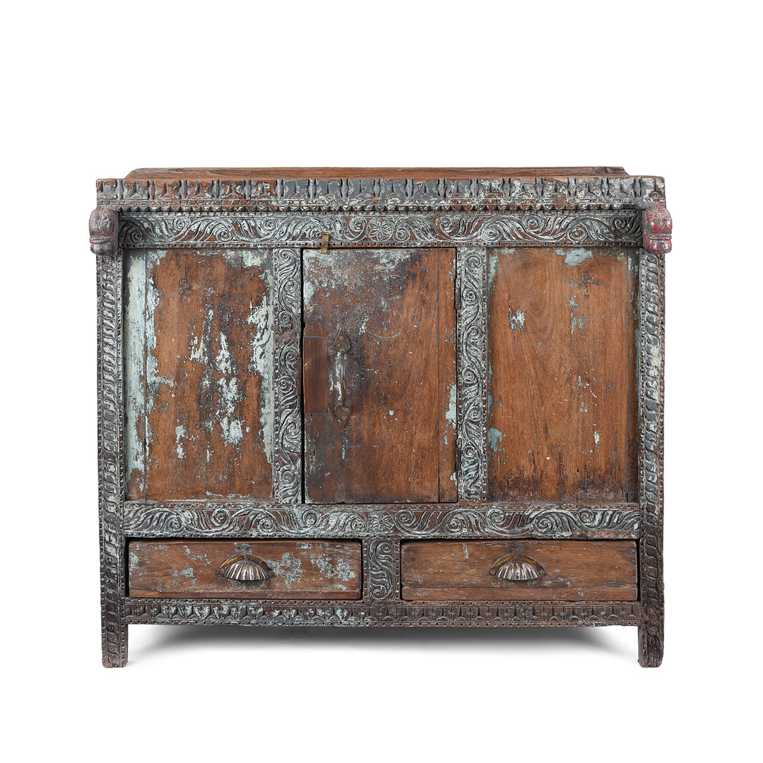 Antique Indian Damchiya Dowry Chest | Indigo Antiques