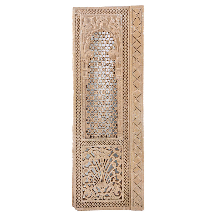 Antique Stone Jali Panel From Rajasthan | Indigo Antiques