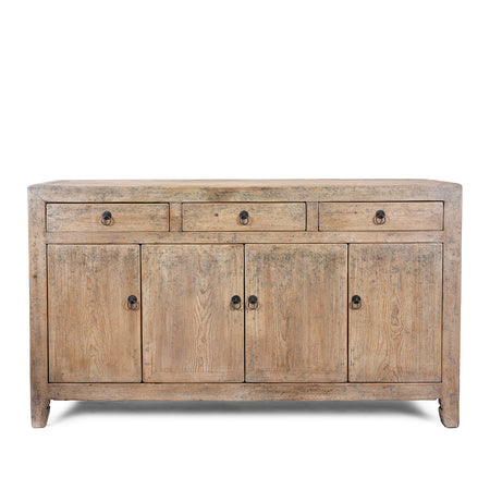 Vintage Bleached Dongbei Sideboard - Ca 1940