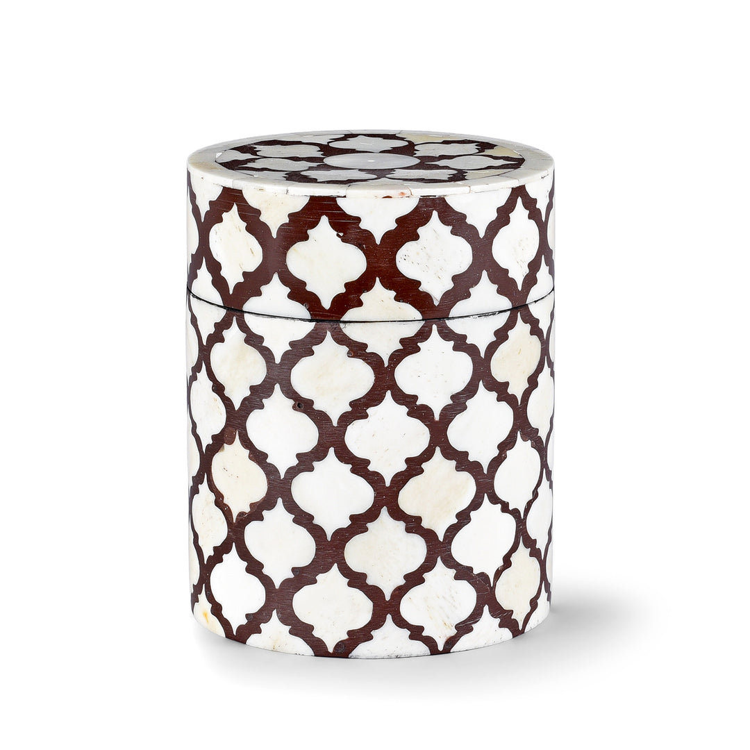 Bone Inlay Mughal Style Box | Indigo Antiques