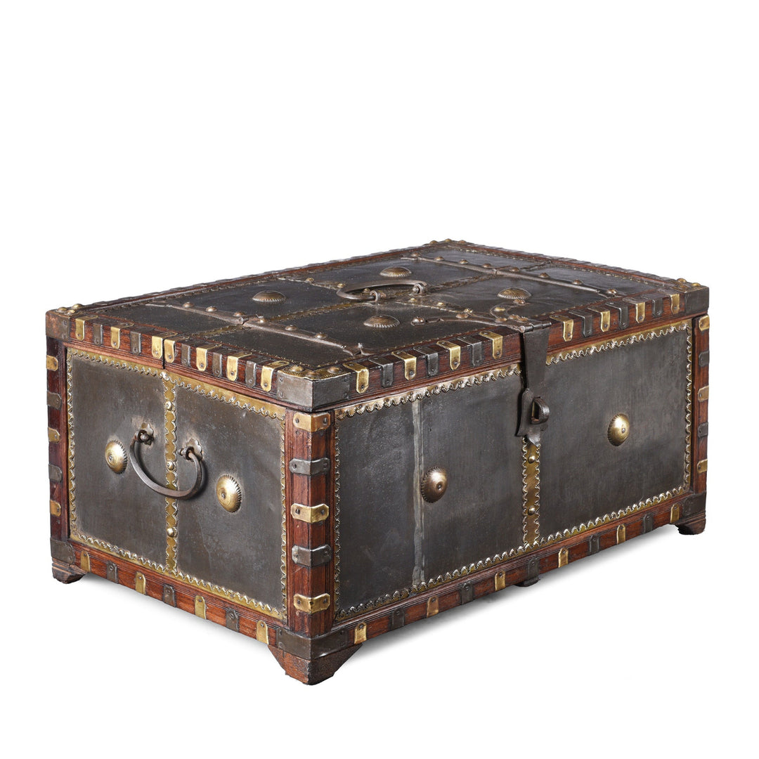 Antique Indian Shekhawati Trousseau Box | Indigo Antiques