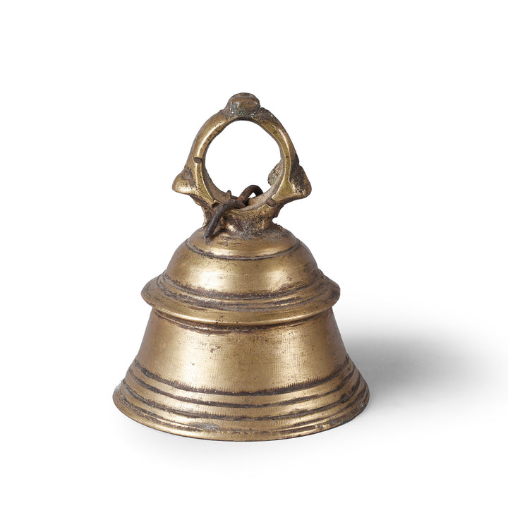 Old Bronze Puja Bell From South India | Indigo Antiques