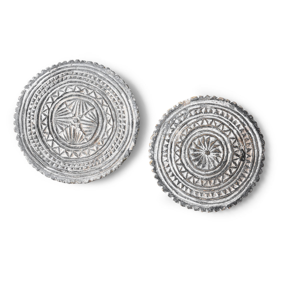 Carved Stone Chapati Seal From Rajasthan | Indigo Antiques