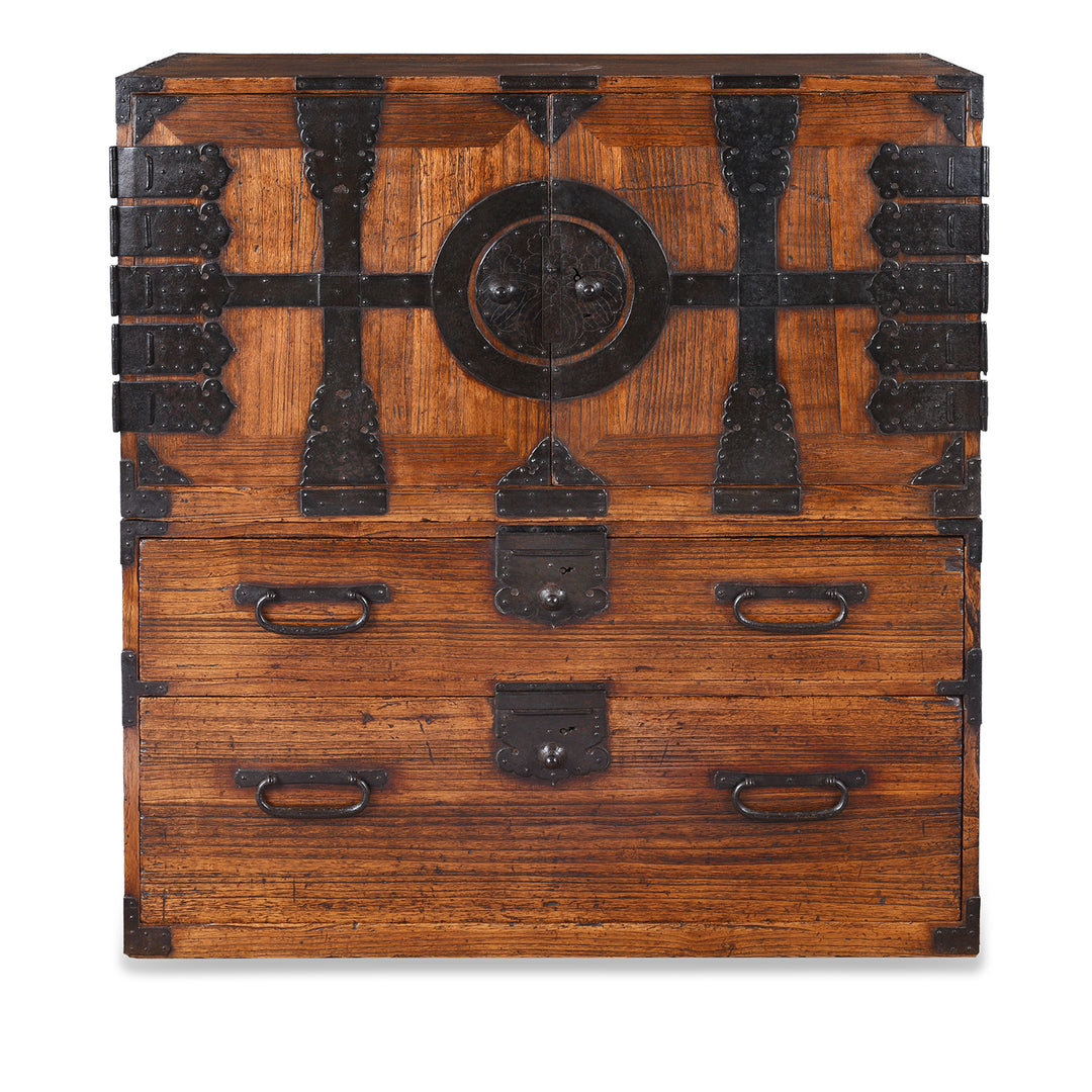Antique Japanese Ryobirake Kasane Dansu | Indigo Antiques