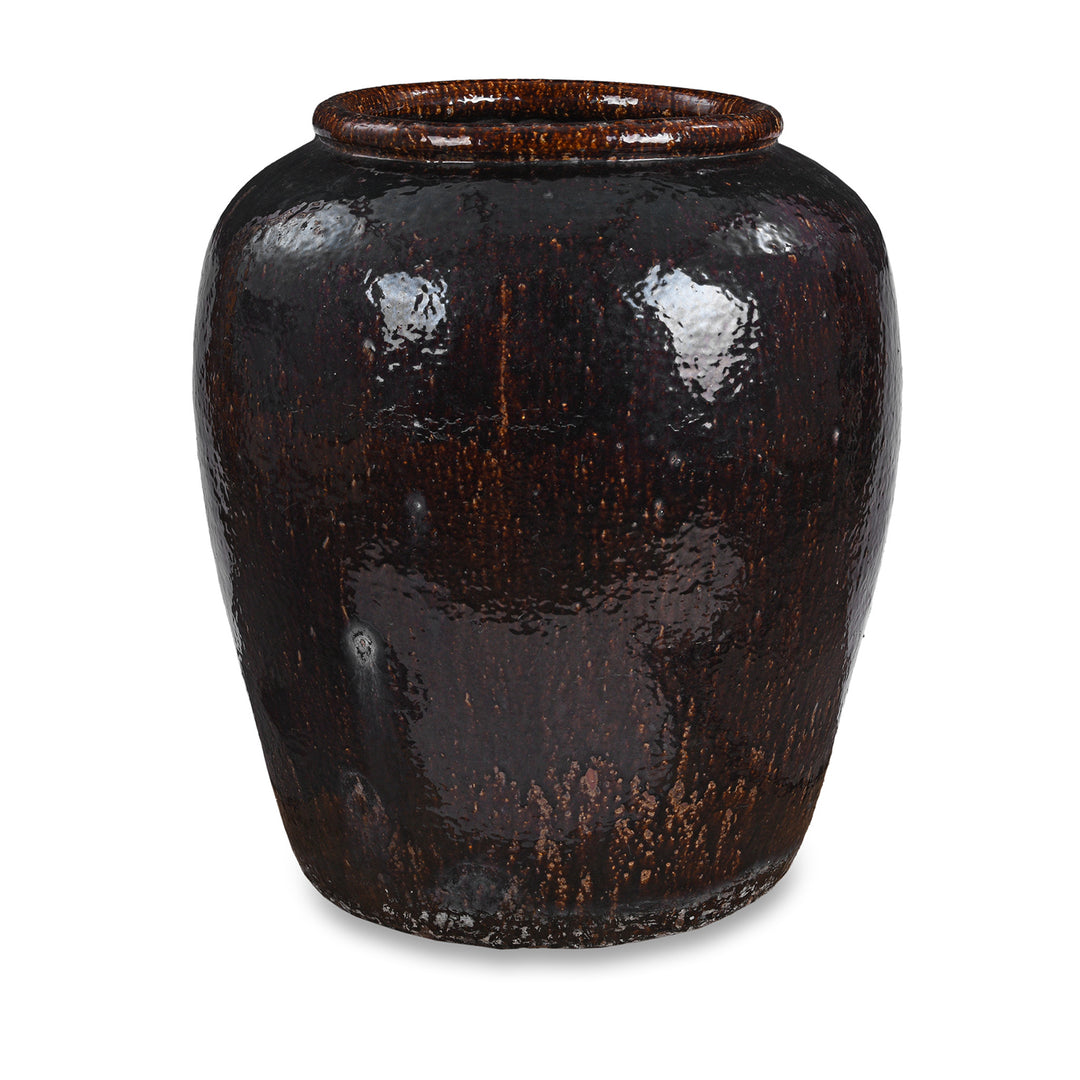 Vintage Chinese Large Terracotta Wine Storage Jar | Indigo Antiques