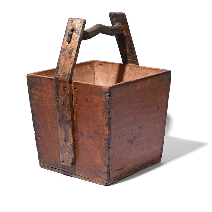 Antique Elm Farmers Vegetable Basket | Indigo Antiques