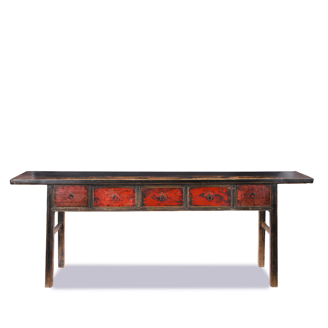 Antique Chinese Painted Console Table From Shanxi | Indigo Antiques