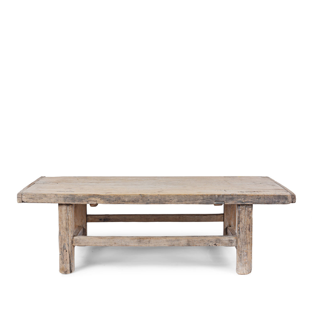 Antique Poplar Farmhouse Coffee Table From Henan | Indigo Antiques