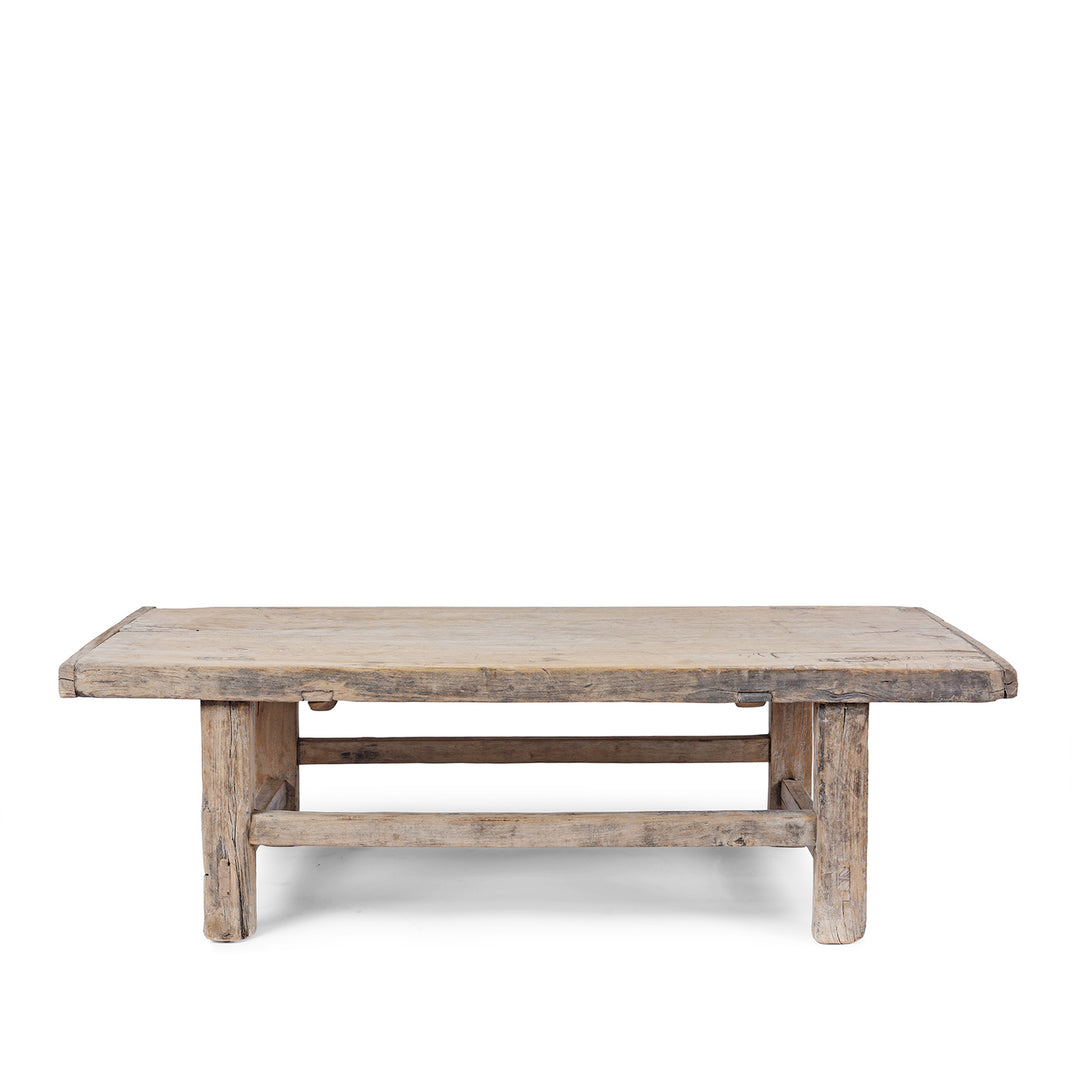 Antique Poplar Farmhouse Coffee Table From Henan | Indigo Antiques