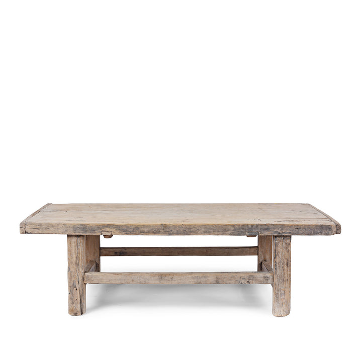Antique Poplar Farmhouse Coffee Table From Henan | Indigo Antiques