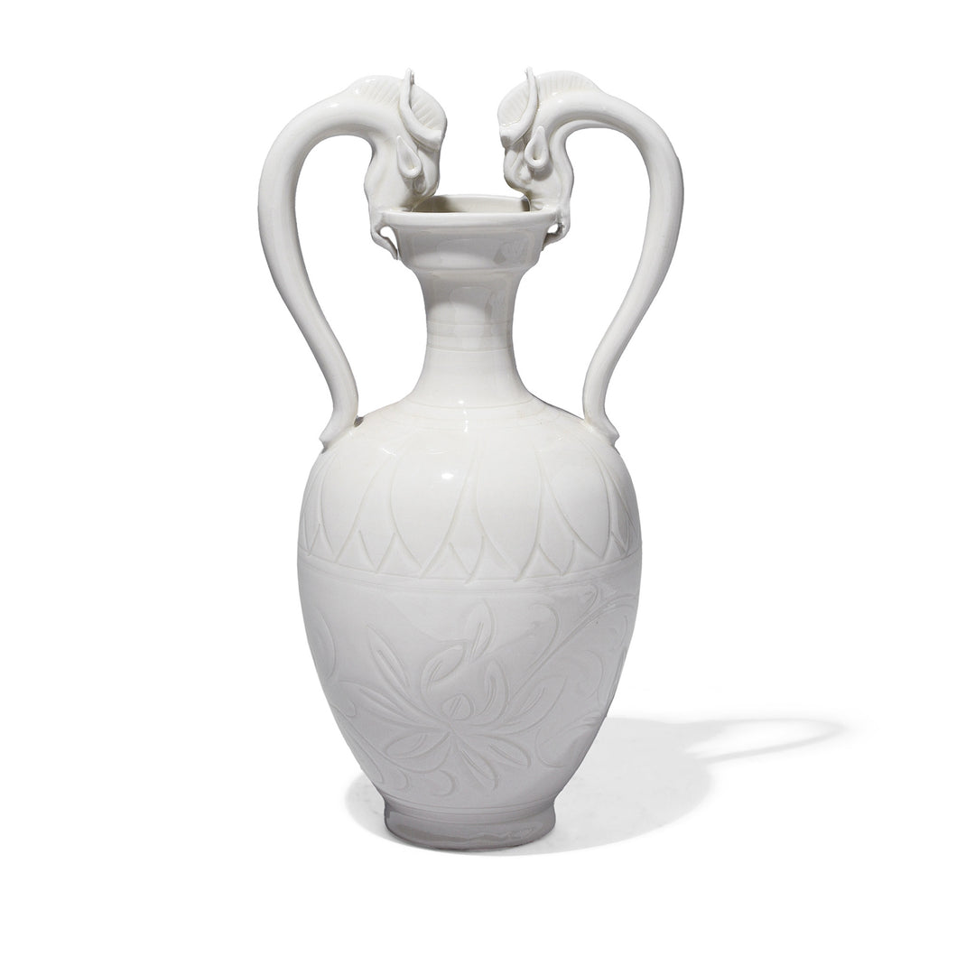 Porcelain Song Dynasty Style Goat Vase | Indigo Antiques