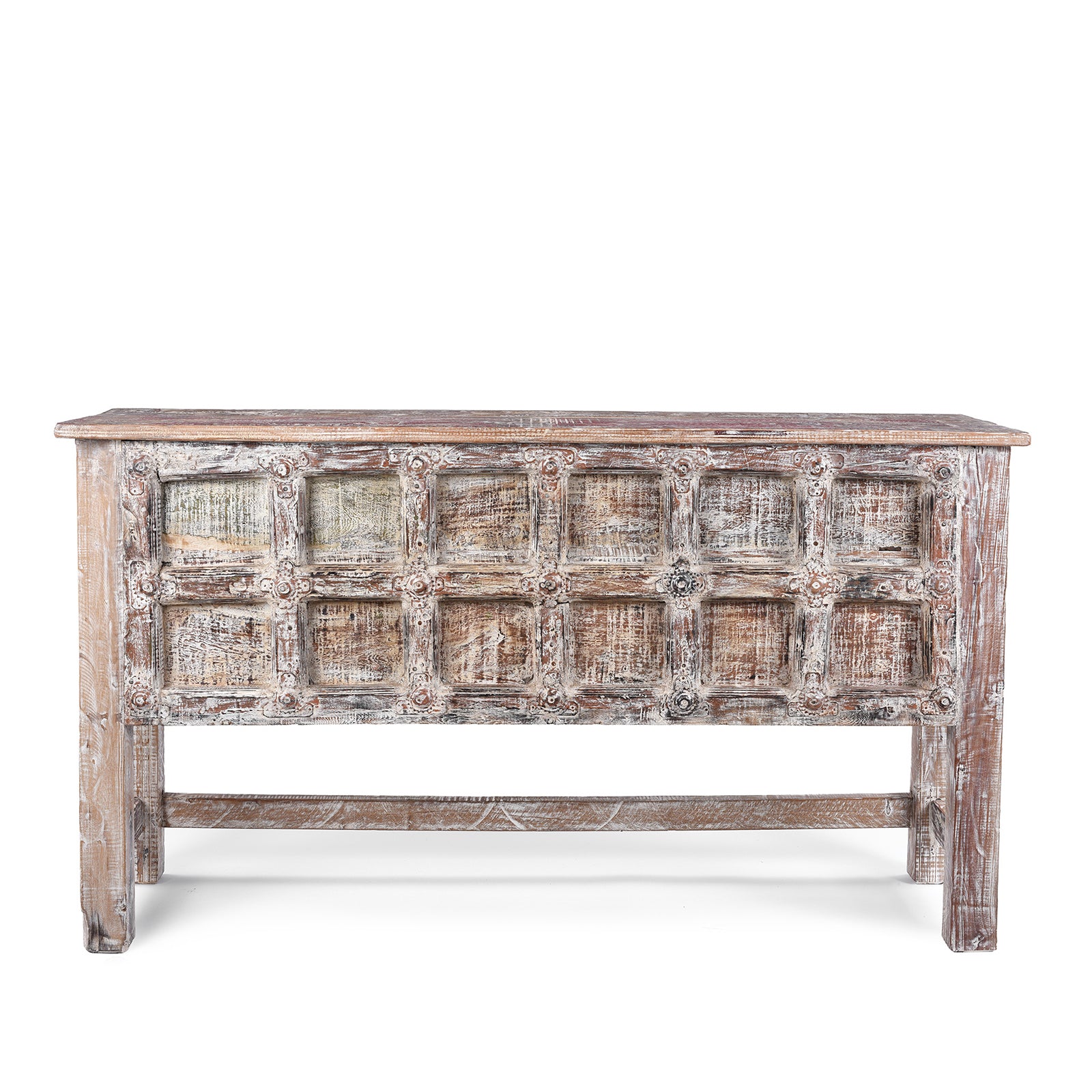 Indian Reclaimed Teak Console Table | Indigo Antiques