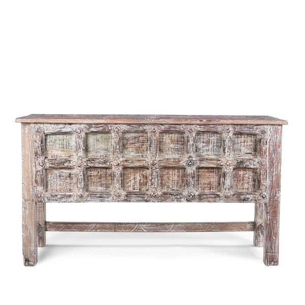 Console Table Made From Reclaimed Teak