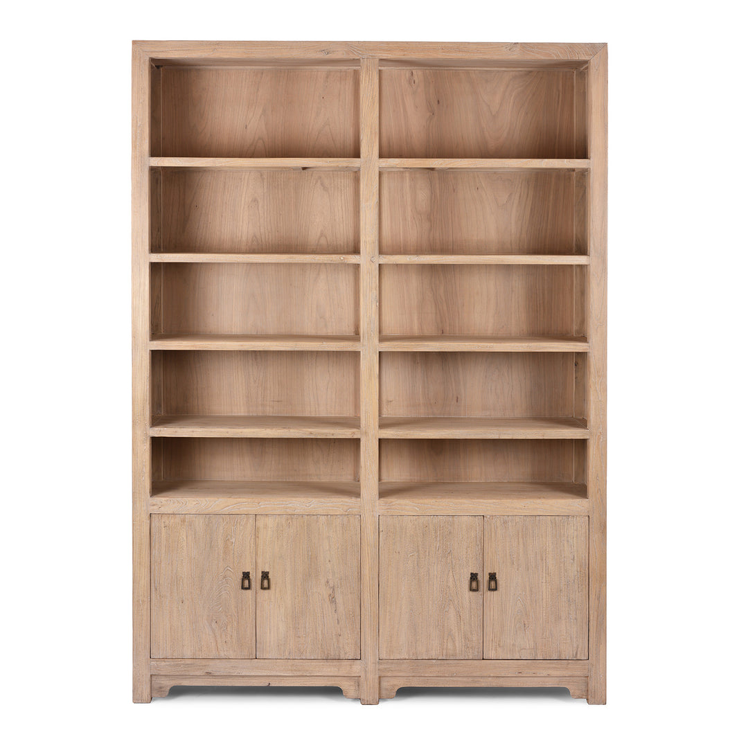 Bookshelf Made From Reclaimed Pine | Indigo Antiques