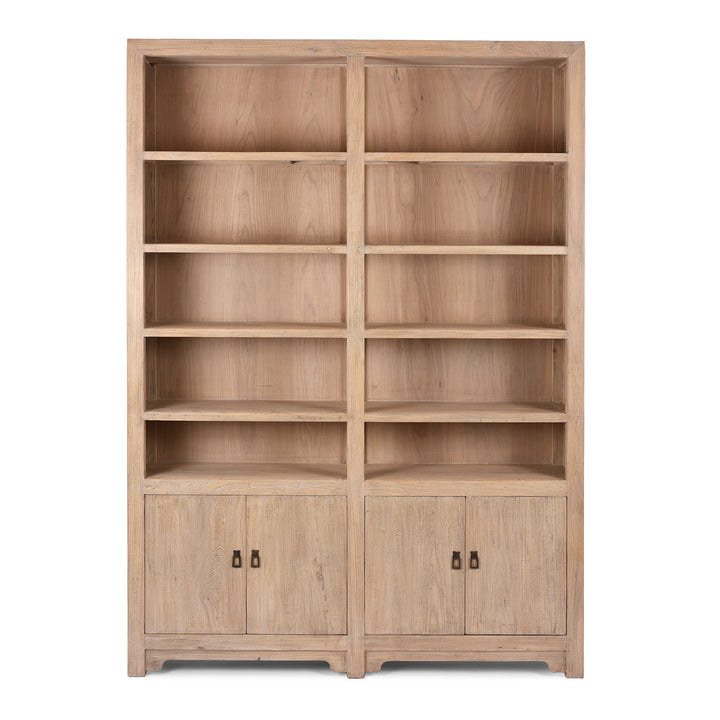 Bookshelf Made From Reclaimed Pine | Indigo Antiques