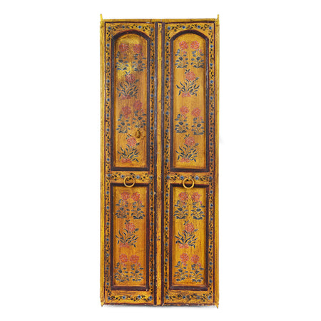 Vintage Painted Indian Doors
