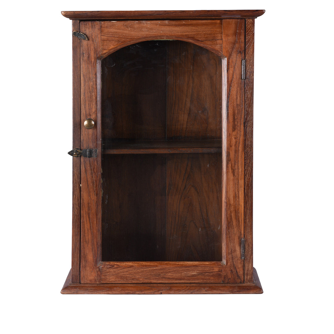 Antique Indian Glazed Wall Cabinet | Indigo Antiques