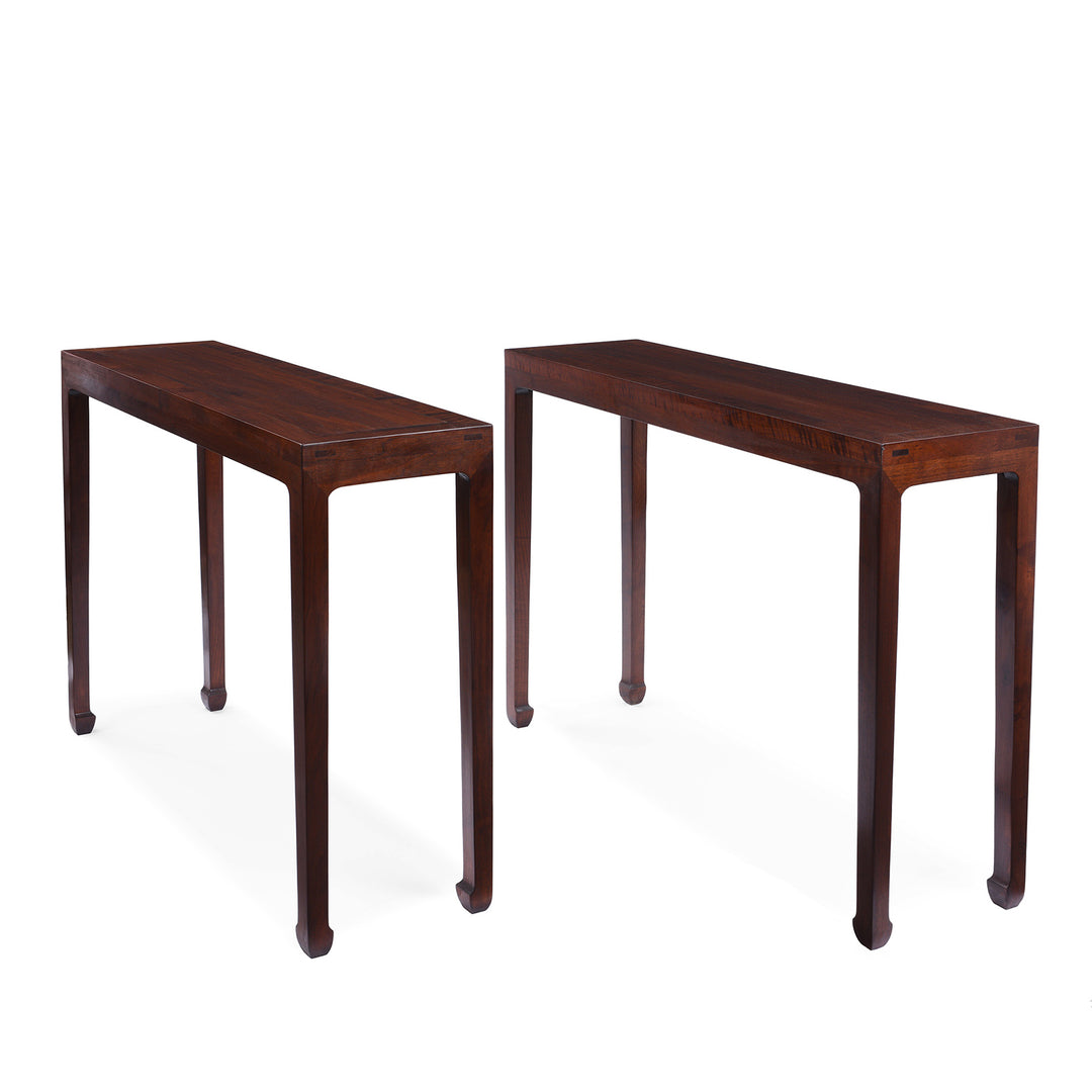 A Pair Of Chinese Console Tables - Ming Style | Indigo Antiques