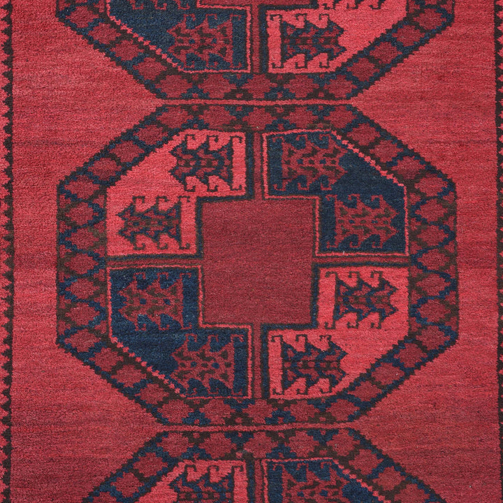 Detail From Ersari Rug - Ca 1920 | Indigo Antiques