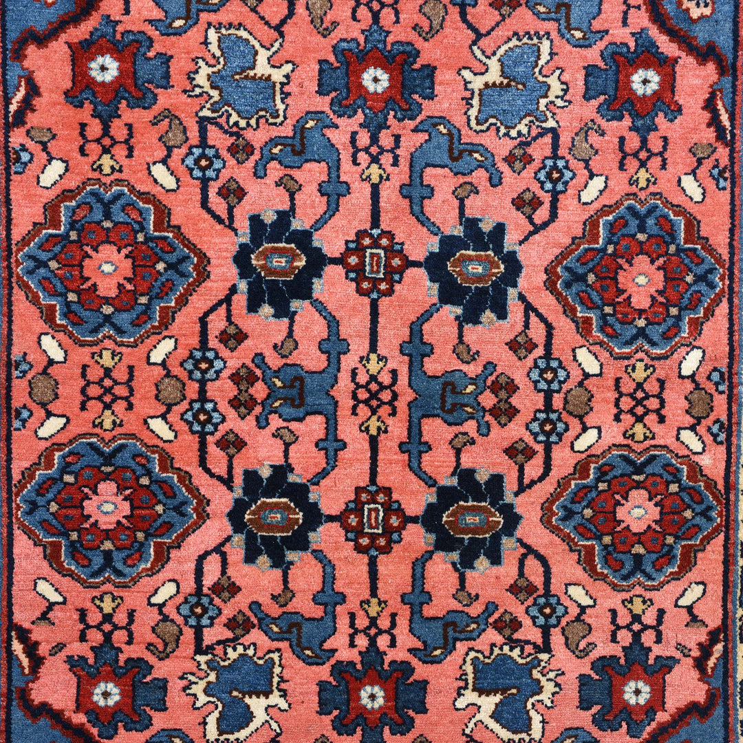 Detail From Mehraban Rug - Ca 1930 | Indigo Antiques