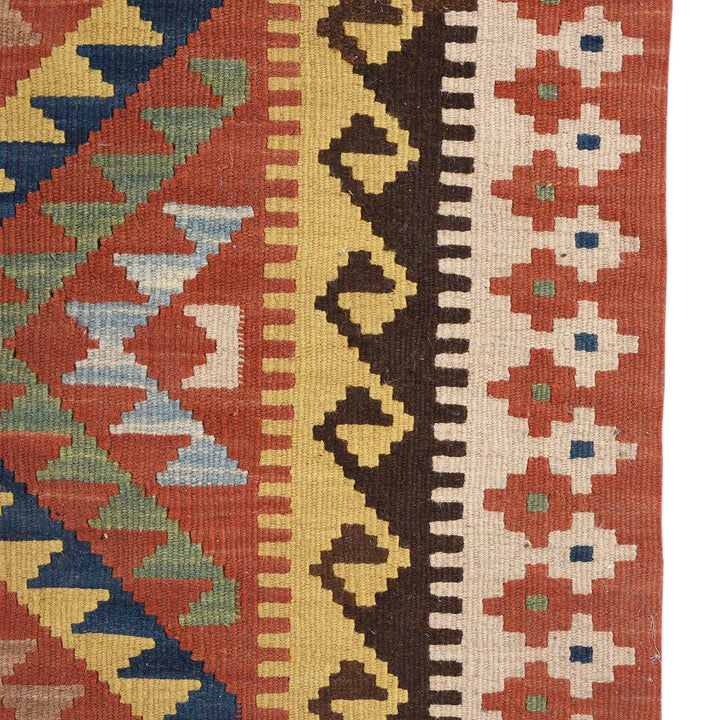 Detail From Shirvan Rug - 185 x 124cm | Indigo Antiques