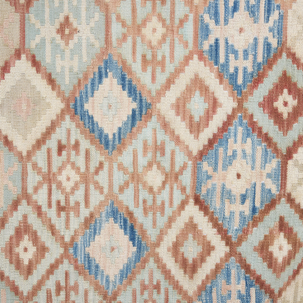 Pattern Detail From Shirvan Kelim Rug - From Pakistan | Indigo Antiques