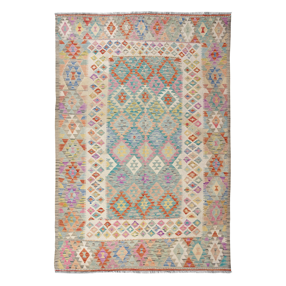 Shirvan Kelim Rug - From Pakistan - 261 x 176cm | Indigo Antiques