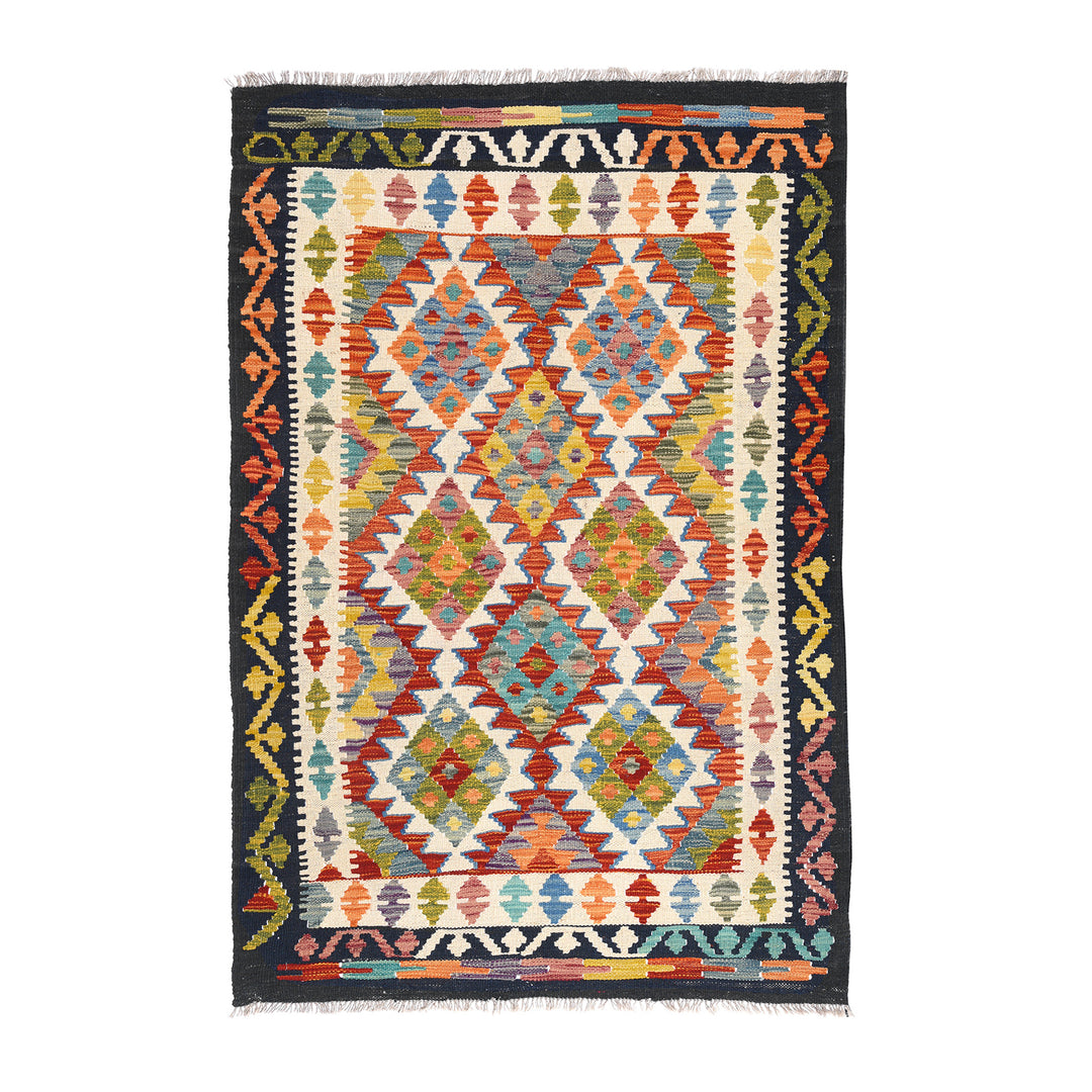 Shirvan Kelim Rug - From Pakistan | Indigo Antiques