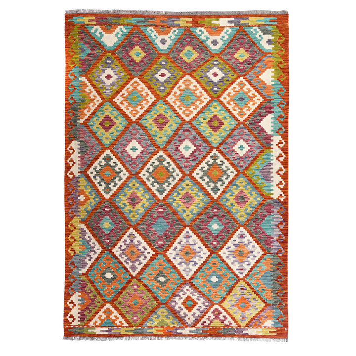 Shirvan Kelim Rug - From Pakistan - 244  x 175cm | Indigo Antiques