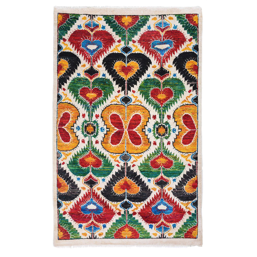 Recycled Silk Sari Rug - 234 x 168cm | Indigo Antiques