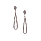 Silver & Marcasite Stud Earrings From Rajasthan