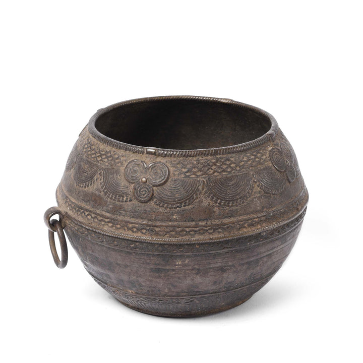 Dhokra Work Rice Measure From Orissa - Early 20Th Century | Indigo Antiques