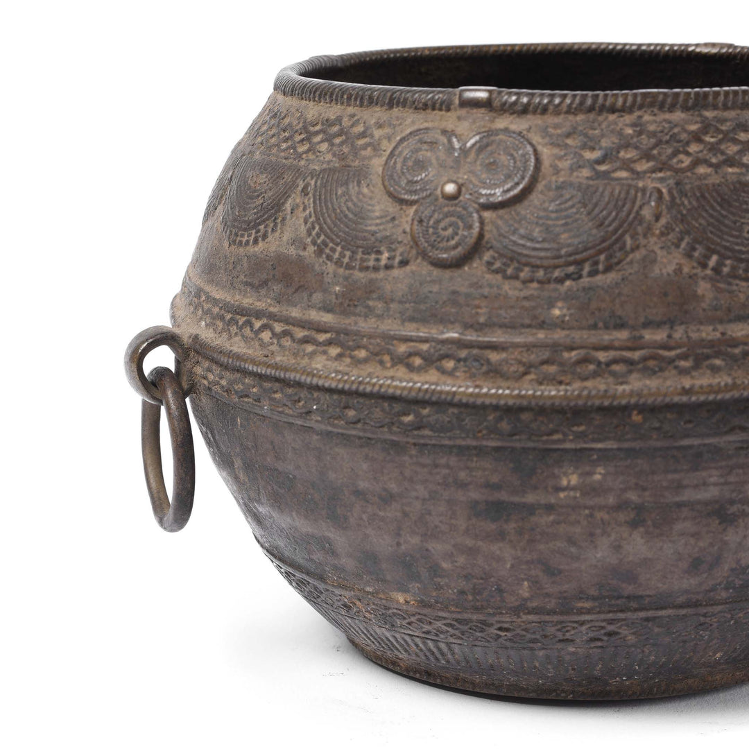 Carving Of Dhokra Work Rice Measure From Orissa - Early 20Th Century | Indigo Antiques