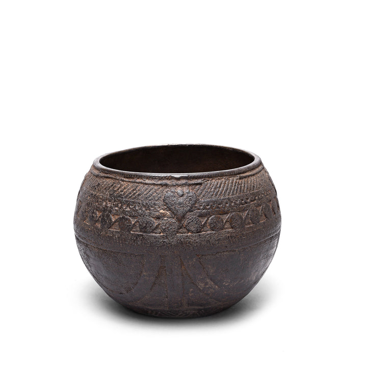 Indian Brass Rice Measure From Orissa - Early 20thC | Indigo Antiques