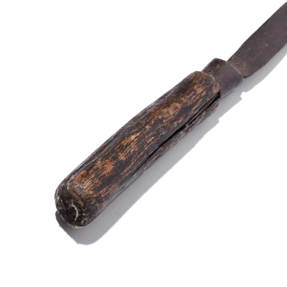 Knife Handle Detail From Carved Knife & Holder From The Terai - 19thC | Indigo Antiques