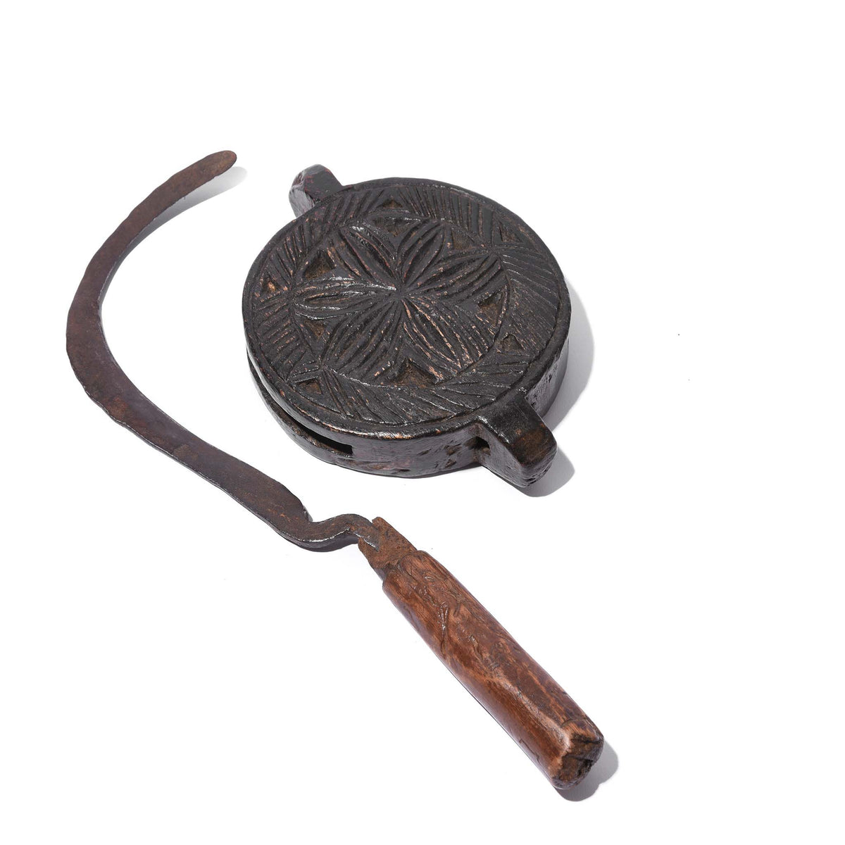 Option 2 Carved Knife & Holder From The Terai - 19thC | Indigo Antiques