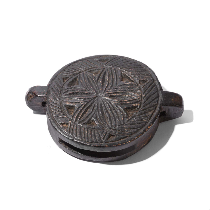 Side One Of Holder For Option 2 Carved Knife & Holder From The Terai - 19thC | Indigo Antiques