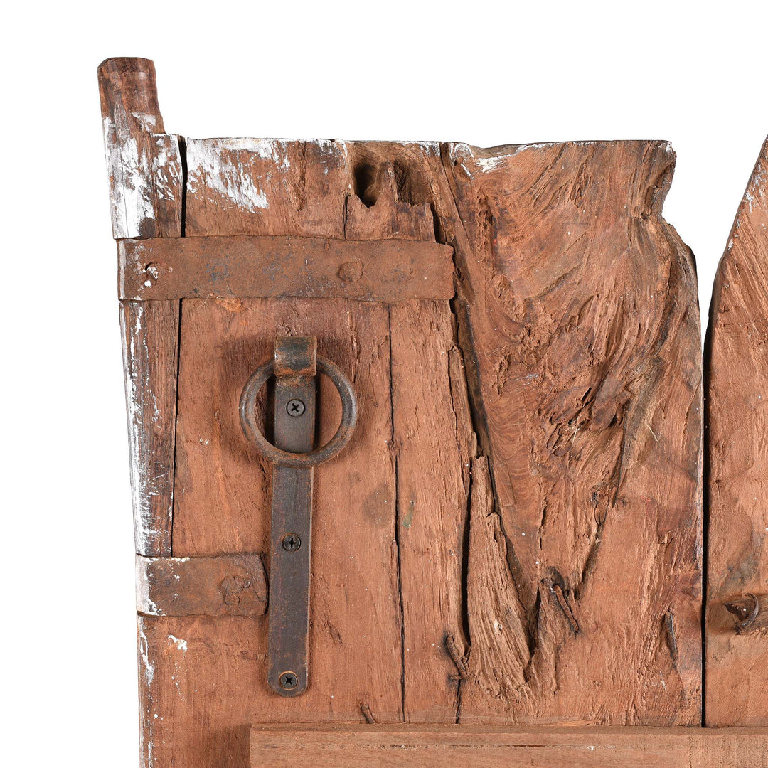 Hanger From Painted Mica Indian Window Shutter From Rajasthan - 18Thc | Indigo Antiques