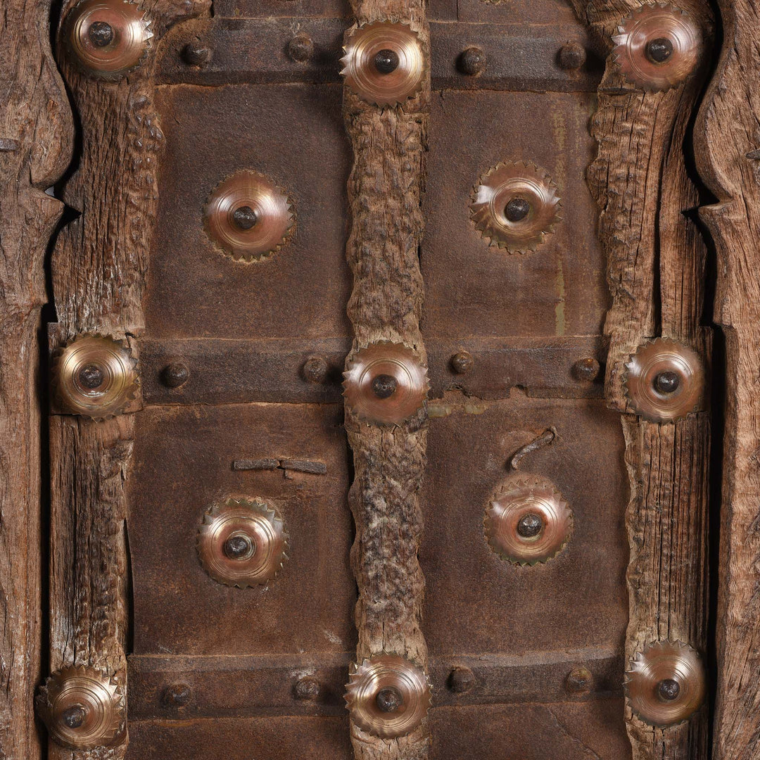 Detailing From Old Indian Window Shutter From Shekavati - 19thC | Indigo Antiques
