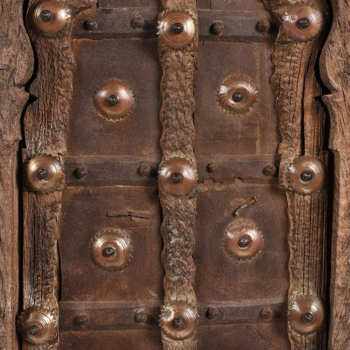 Detailing From Old Indian Window Shutter From Shekavati - 19thC | Indigo Antiques