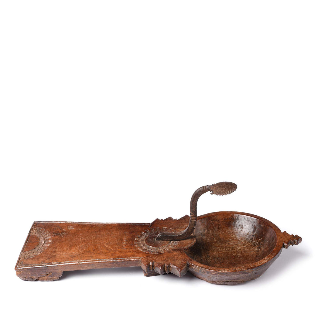 Jackfruit Wood Coconut Grater From Kerala - 19thC | Indigo Antiques