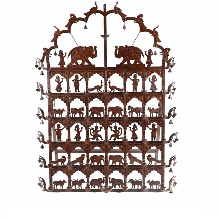 Indian Tribal "Toran" Diwali Lamp | Indigo Antiques