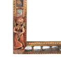 Indian Mirror Made From Baby Jula From Bikaner - Late 18thC